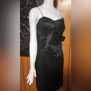 International Concepts Blck Size 8 Spaghetti Strap Cocktail Mini Dress
